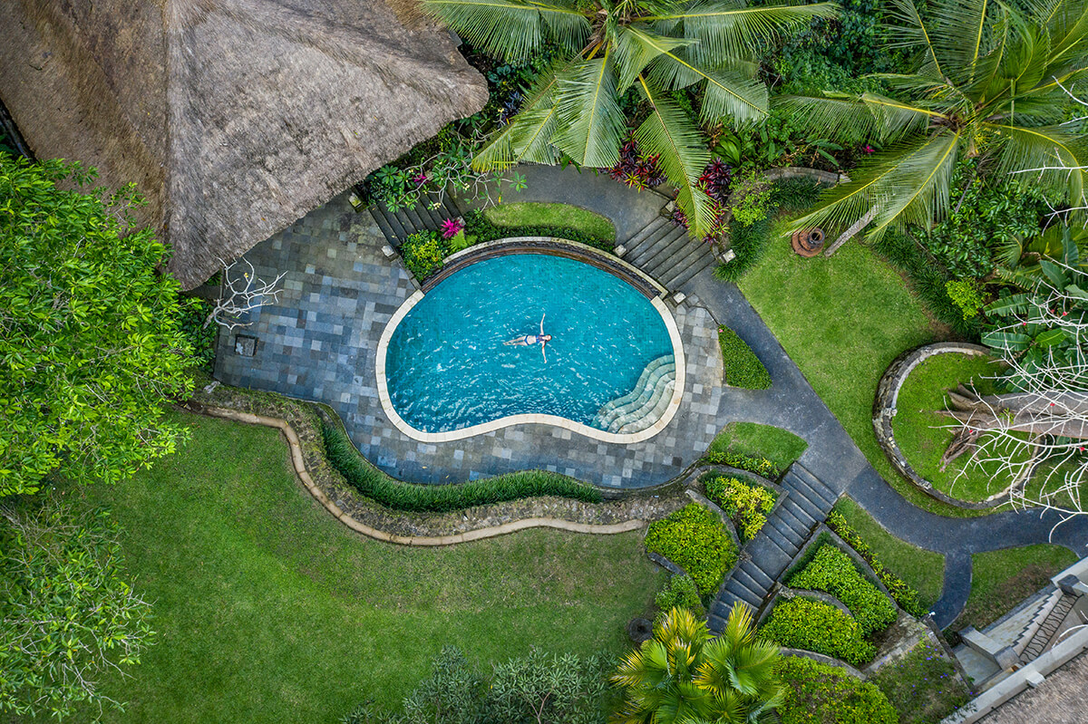 Communal Swimming Pool Area